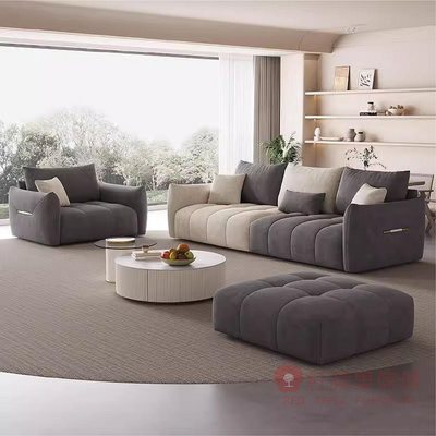 [紅蘋果傢俱] 現代系列 SL-128 沙發 布沙發 造型沙發 極簡沙發 義式沙發 現代沙發 簡約風