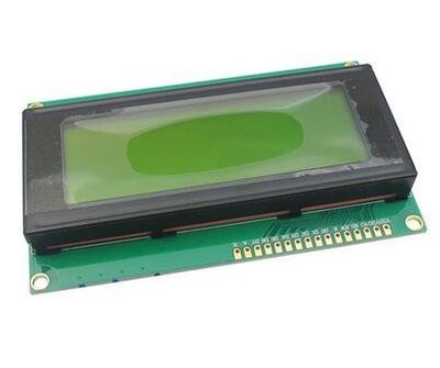 2004 LCD 2004A液晶 LCD 2004液晶模組 5V 黃綠屏 20X4 LCD W177.0427