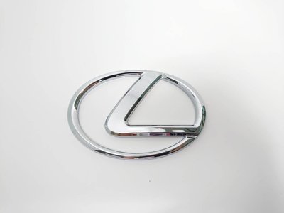 圓夢工廠 Lexus 水箱罩 鍍鉻銀 標誌 車標 logo 貼 140 * 95 mm