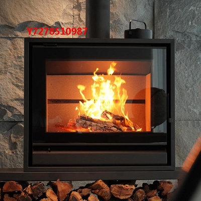 壁爐圣羅曼燃木壁爐真火家用別墅民宿客廳家具室內取暖器燒木柴火爐