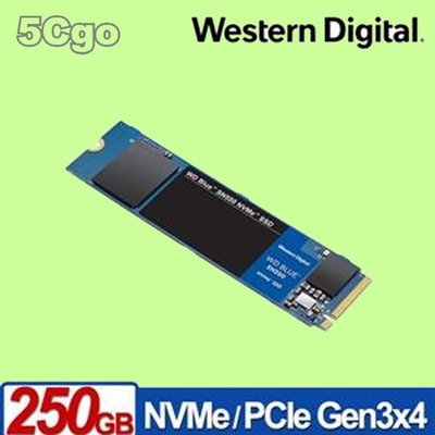 5Cgo【捷元】WD 藍標 SN550 250GB SSD PCIe NVMe 固態硬碟   五年保固