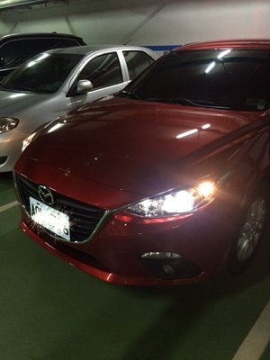 『海威車品』New Mazda 3 H11 LED 大燈燈泡，保固一年