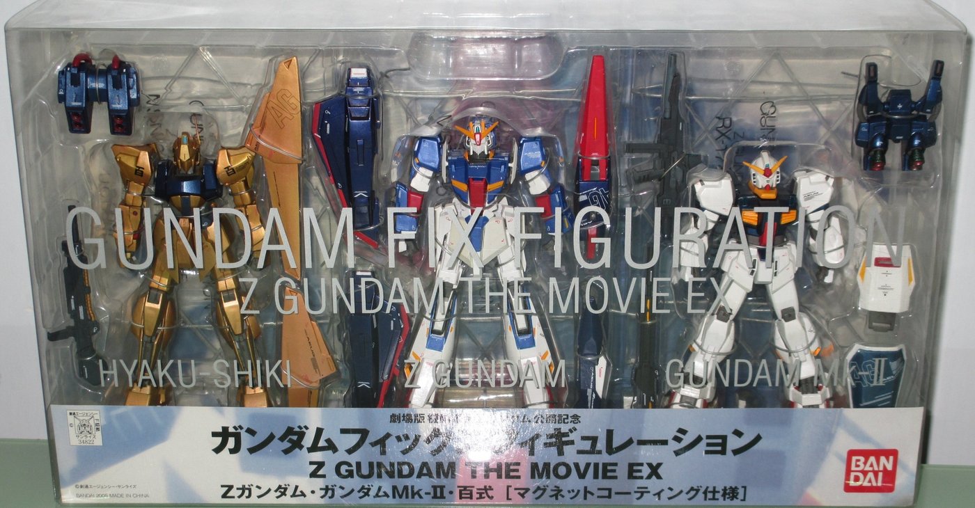 全新FIX GFF Z Gundam The Movie EX 機動戰士Z 鋼彈劇場版| Yahoo