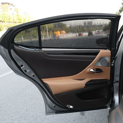 車飾汽配~18-21凌志Lexus ES200遮陽簾車窗簾防曬隔熱260/300h專用側窗遮陽擋