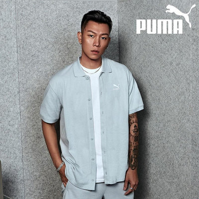 PUMA 短袖 流行系列 CLASSICS PIQUE 薄荷綠 瘦子E.SO 襯衫 POLO衫 男 53812980