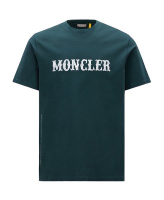 Moncler 短袖T恤 經典Logo 男版 上衣 深綠色 S M L 流行時裝 預購 歐美代購 AYON