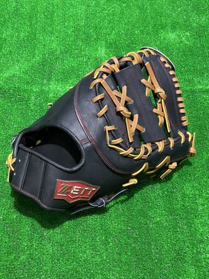 棒球世界全新ZETT36213系列硬式棒球專用一壘手手套特價黑色(BPGT-36213)