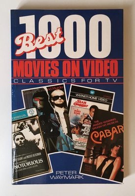 【琥珀書店】《1000 Best Movies On Video》Peter Waymark|經典老片 懷舊 電影