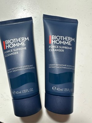 碧兒泉 BIOTHERM 男仕極量深層潔面霜40ML(到期日:2025.11）