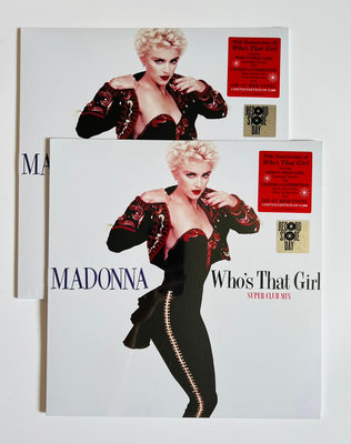 【二手】 【現貨】Madonna Who's That Girl 紅膠2341 唱片 黑膠 CD【吳山居】