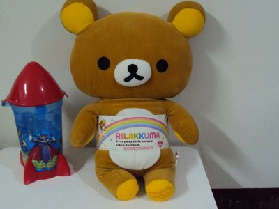 日本限定懶懶熊rilakkuma 拉拉熊娃娃玩偶抱枕B