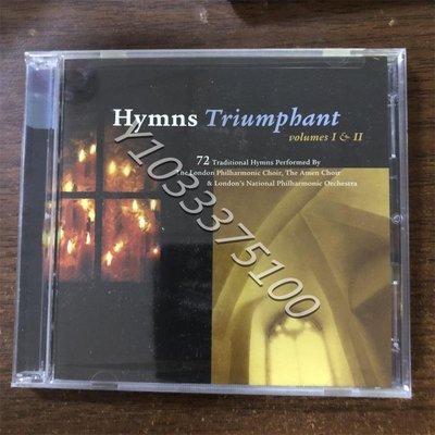 現貨CD Hymns Triumphant Vol. I & II 贊美詩 US未拆2CD 唱片 CD 歌曲【奇摩甄選】