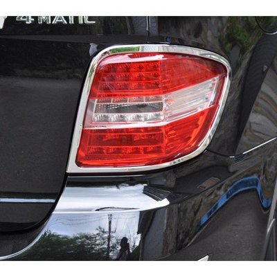 【JR佳睿精品】08-11 Benz ML320 ML350 ML55 W164 改裝 鍍鉻後燈框 尾燈裝飾 飾條