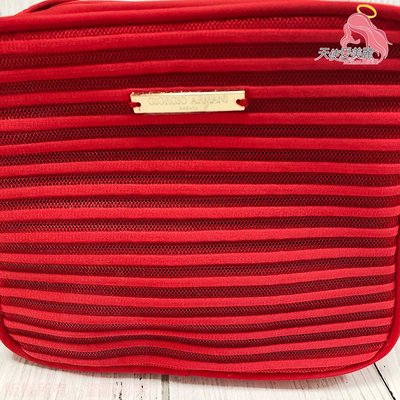 Giorgio armani discount red makeup bag