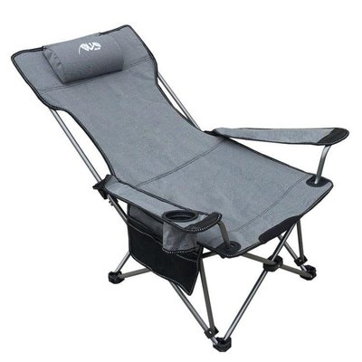 下殺-戶外摺疊椅躺椅便攜式靠背休閒椅沙灘椅釣魚椅子家用午睡午休床椅 LX
