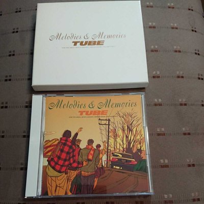 TUBE Melodies＆Memories  紙盒版日版cd  保存極新