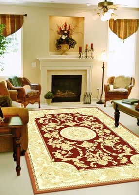 【范登伯格】卡里比利時製造.歐洲古典雅緻風華進口絲質地毯.賠售價7990元含運-150x230cm