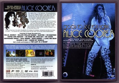 音樂居士新店#Alice Cooper Good To See You Again Live () DVD
