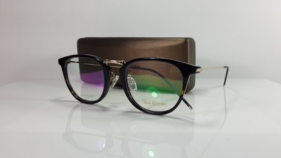 PAUL HUEMAN 光學眼鏡 PHF-5072A-C4 (琥珀棕-玫瑰金) 韓國潮框。贈-磁吸太陽眼鏡一副