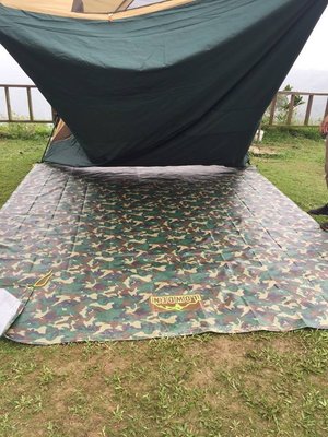 LOWDEN露營戶外用品 300*350-超耐磨夾層網布防潮地墊 (歡迎自取)