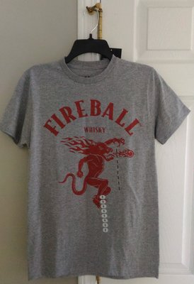 Fireball Whisky 威士忌 LogoT恤 T Shirt