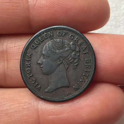 147-英國19世紀 小維代用銅幣，非常少見，保存完好。22【店主收藏】25602