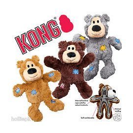 Ω永和喵吉汪Ω-KONG Wild Knots Bears 繩結補丁熊熊三兄弟（M/L） NKR1 三色隨機出貨