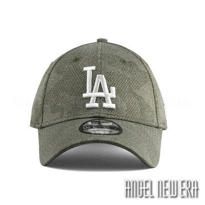 熱銷 【New Era】MLB LA 洛杉磯道奇 機能布料 藻綠 老帽 9FORTY 硬版 透氣【ANGEL NEW E