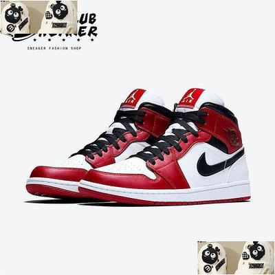 【sneaker_club】Air Jordan 1 Mid AJ1 黑紅 小禁穿 皇家藍 黑藍 白紅 小芝加哥 男女款