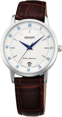 日本正版 Orient 東方 SUNG6005W0 手錶 女錶 皮革錶帶 日本代購