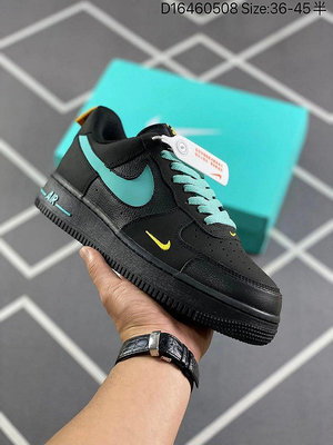 Tiffany & Co. x Nike Air Force 1 Premium 黑綠蒂芙尼配色空軍