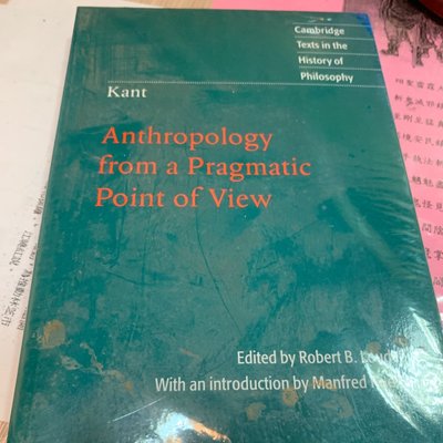 Anthropology from a pragmatic point of View(未拆封）