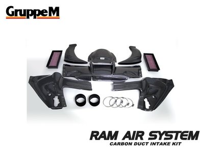 【Power Parts】GruppeM RAM AIR SYSTEM 進氣組 BENZ W205 C63 AMG