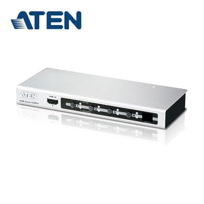 原裝ATEN宏正VS481A 4口HDMI影音切換器 帶遙控器RS-232切換 正品