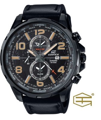 【天龜】CASIO EDIFICE  時尚經典  三針三眼腕錶  EFR-302L-1A
