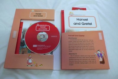 【彩虹小館Q1】書+CD~Reading House Level1_Hansel and Gretel敦煌書局