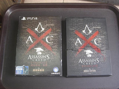 【電玩遊戲】PS4 刺客教條 梟雄 ASSASSIN'S CREED 黑鴉幫會版 商品如圖示~櫃內下~