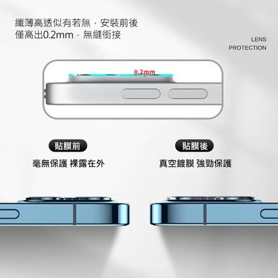 iPhone 12 Pro Max 6.7吋 手機鏡頭保護膜手機後鏡頭保護膜 蘋果 3D一體鏡頭鋼化膜 後膜玻璃保護