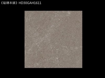 《磁磚本舖》HD30GAH1611 30X30CM 灰色石英地磚 止滑磚 浴室地磚 陽台 騎樓 車庫地磚