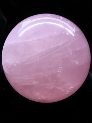【小川堂】星光粉水晶球重量：4800g / 直徑：14.2cm