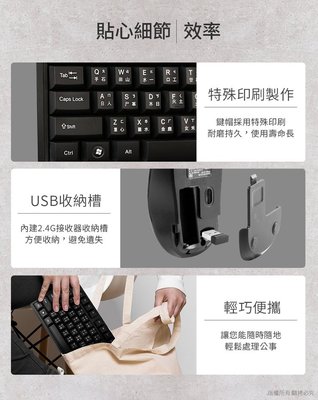 全新 aibo KM13 2.4G 無線鍵盤滑鼠組