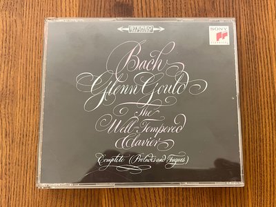 【㊣二手】顧爾德Glenn Gould/Bach Well-Tempered Clavier [SACD Hybrid]