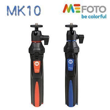 【正品公司貨】美孚 MeFOTO MK10 藍牙自拍 •多功能腳架 自拍棒 (藍牙遙控器+ 手機夾+GOPRO 轉接座)