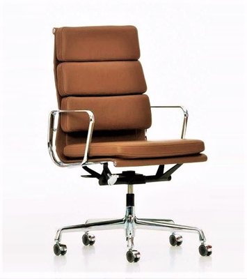 【台大復刻家具】Eames Soft Pad 厚高背 EA 219【Vitra 版-非Herman Miller】辦公椅