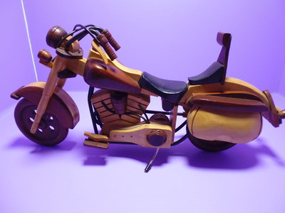 【BOSS陳】二手 木頭 小型哈雷摩托車