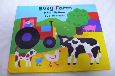 【彩虹小館】P2英文童書~Busy Farm POP-UP Book(立體書)