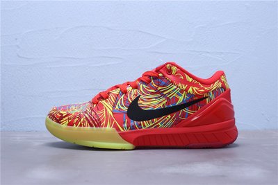 Nike Zoom Kobe 4 ZK4 紅黃 五彩 籃球鞋 男鞋 CV3469-006