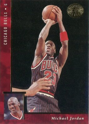 飛人 Michael Jordan 1995-96 SP Championship #17