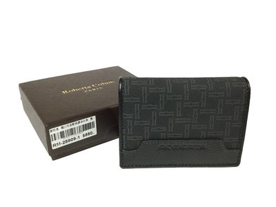 【菲歐娜】7507(特價拍品)ROBERTA名片夾(黑)RM-28909-1