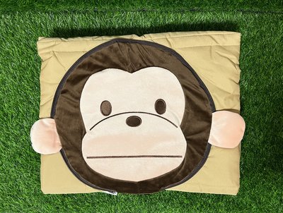 淘氣猴 猴子 兩用涼被 抱枕 毯子 被子 棉被 午安枕 涼被